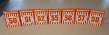Whataburger Texas Fast Food Restaurant Table Tent Order Numbers Orange  picture