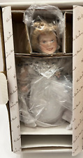 Vintage Shirley Temple Movie Classics Curly Top Danbury Mint Porcelain Doll COA picture