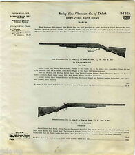 1916 ADVERT Marlin Repeating Shotgun With Hammer Hammerless picture