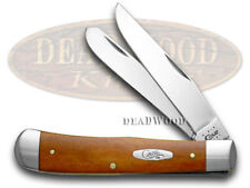 Case xx Knives Trapper Smooth Chestnut Bone Handle Stainless Pocket Knife 28707 picture