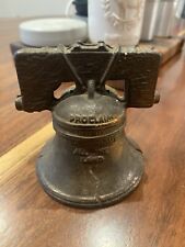 Cast Iron Liberty Bell Vintage Bell picture