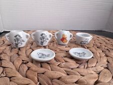 Vintage Miniature Tea Set Porcelain WINNIE THE POOH AND FRIENDS picture