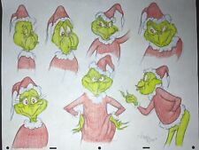 How The Grinch Stole CHRISTMAS Animation Cel art Chuck Jones VIRGIL ROSS  X3 picture
