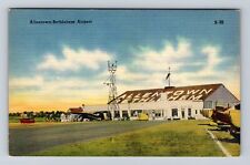 Allentown PA- Pennsylvania, Bethlehem Airport, Antique, Vintage Postcard picture