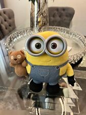 Minions Despicable Me Blushing Talking Bob Light Up with Teddy Bear Thinkway picture