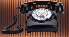Rotary Dial Telephones 1960'S Classic Old Style Retro Landline Desk Telephone... picture