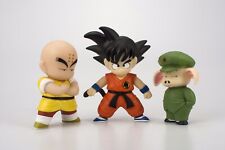 NEW 3Pcs/Set Anime Dragon Ball Z Son Goku Kuririn Oolong Action Figure Toys Gift picture
