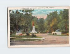 Postcard Macdonald Monument Kingston Ontario Canada picture