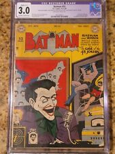 1949 D.C. Comics Batman 55 CGC 3.0. Joker Cover and Story picture