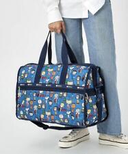LeSportsac x PEANUTS collaboration DELUXE LG WEEKENDER Peanuts Gang Boston bag picture