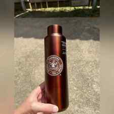 2023 Starbucks Bronze Pikes Place Vacuum Insulated Water Bottle 20oz Super Rare picture