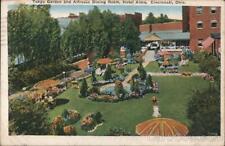 1933 Cincinnati,OH Tokyo Garden and Alfresco Dining Room,Hotel Alms Ohio Vintage picture