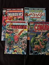 MARVEL Bronze lot INVADER,LUKE CAGE, CONAN GREAT READS picture