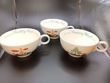 VINTAGE SOUVENIR BLAKELY ARIZONA PRICKLY PEAR & Century Plant tea cups picture