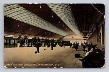 DB Postcard Washington DC District of Columbia Union Station Concourse picture