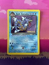 Pokemon Card Dark Gyarados Team Rocket Prerelease 8/82 Near Mint  picture