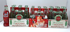 Vintage Lot Coca-Cola Classic Holiday Hospitality 3x 6 Pack Dec 1923 Bottles + 1 picture