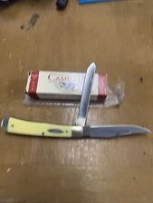 RARE/DISCONTINUED Camillus Yello-Jacket  717 Large  Folding Trapper Knife, USA picture