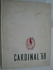 1958 WHITTIER HIGH SCHOOL YEARBOOK CARDINAL ANNUAL WHITTIER CALIFORNIA picture