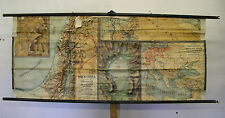School Wall Map Role Map Biblical Countries Brockhaus Ca 1914 75 3/16x31 7/8in picture