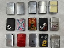 Lot Of (15) Vintage Zippo, Continental , Advertising Venetian Lighters Rebel picture