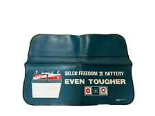 Vintage AC Delco Freedom Battery GM Shop Mechanic Fender Cover Impala Chevelle  picture