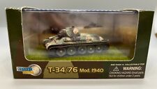 WW2 Dragon Armor 1:72 Collector Series T-34/76 Mod. 1940 Tank Soviet Army #60149 picture