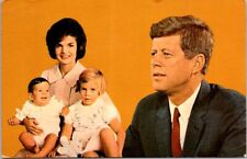 Washington DC President John Fitzgerald Kennedy Family  Vintage Postcard picture