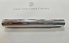 New Vintage Graf von Faber-Castell Classic Sterling Silver Fountain Pen Barrel picture
