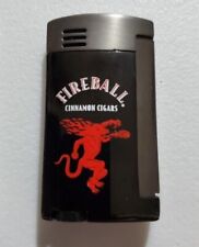 Fireball Torch Lighter Red/Black Fireball Cinnamon Cigars-Brand New In Box picture