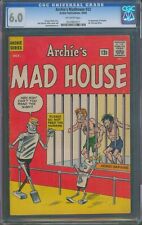 Archie's Madhouse #22 ⭐ CGC 6.0 ⭐ 1st Sabrina the Teenage Witch Mad House 1962 picture