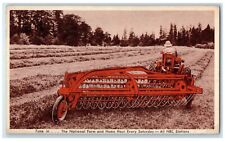 c1910's National Farm And Home NBC Stations Allis Chalmers Milwaukee WI Postcard picture