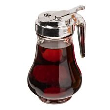 8oz Glass Syrup Dispenser - No-Drip Pourer for Maple Syrup Honey Condiments picture