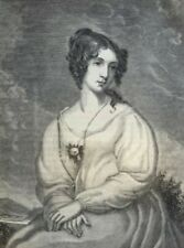 1873 Sara Coleridge Daughter of Author Samuel Taylor Coleridge  picture