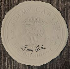 President Jimmy Carter  Signed Presidential Seal picture