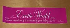 Exotic World Bumper Sticker Helendale Ca Burlesque Dancing Stripper Museum obs picture
