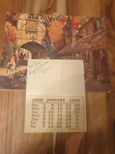 Calenders 1937/ 1939 /1940 picture