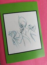 Jafar - Aladdin - Rough Animation Drawing Disney Villains Postcard NEW picture