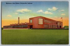 Evansville, Indiana IN - General View - Mechanic Arts School - Vintage Postcard picture