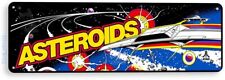 Asteroids Arcade Sign, Classic Arcade Game Marquee, Game Room Tin Sign A225 picture