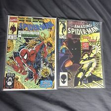 Spider-Man Lot Of 2 Vintage Comic Books Spider-Man #6 & Amazing Spider-Man #256 picture