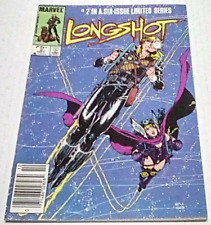 Longshot #2 (Marvel)1985 - Ltd Series/Arthur Adams - NEWSSTAND EDITION - FN+/VF- picture