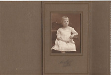 Antique young girl Photo Portait Marion Marcy McNamara Ott and Hay Towanda PA picture