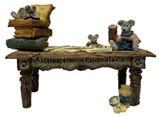 Noah's Genius At Work Table Boyds Bears Noah’s Ark Figurine with mice F.O.B. picture