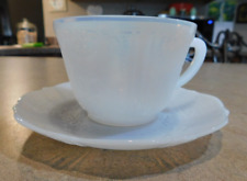 MacBeth-Evans American Sweetheart Monax White cup and saucer picture