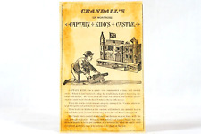 Crandall's Captain Kidd's Castle Toy Advertising Victorian Trade Card picture
