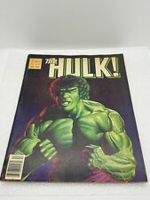 The Hulk 24 Marvel Magazine 1980 Joe Jusko Cover Lou Ferrigno Detachment At Top picture