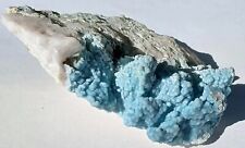 AAA+ Museum Quality Blue Plumbogummite Crystal Cluster China 146g 85mm picture