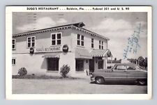 Baldwin FL-Florida, Sugg's Restaurant Coca-Cola Vintage c1952 Postcard picture