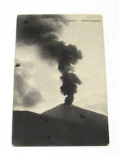 Eruption Of Vesuvius Volcano Napoli Italy c1920 Postcard by Mountain Climber picture